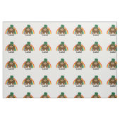 Lucky Bigfoot Leprechaun Stoff (Fat Quarter (45,7 x 55,9 cm))