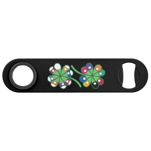 Lucky Billiards Flaschenöffner (Vorderseite (Horizontal))