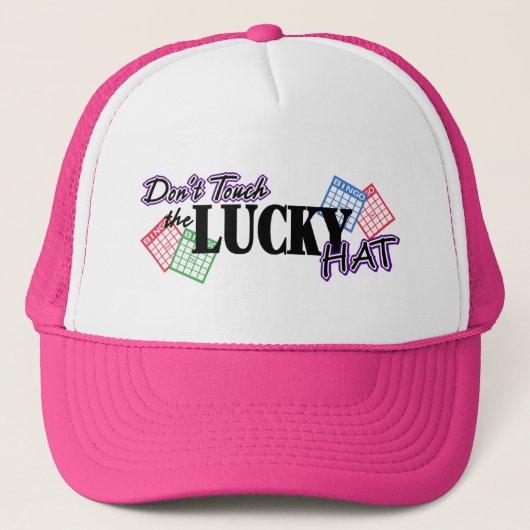 Lucky Bingo Hat Truckerkappe (Vorderseite)