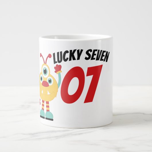 Lucky Bingo Jumbo Tasse (Vorderseite)