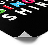 Lucky Bingo Player Poster (Ecke)