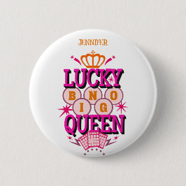 Lucky Bingo Queen /editierbarer Name Button