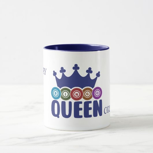 Lucky Bingo Queen Tasse (Zentrum)