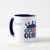 Lucky Bingo Queen Tasse (Vorderseite Links)