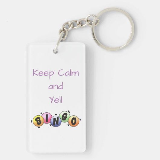 Lucky BINGO Schlüsselanhänger *Personalize* (Rückseite)