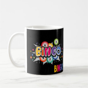 Lucky Bingo Was bei Bingo Bleibe bei Bingo Kaffeetasse