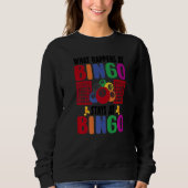 Lucky Bingo Women Men Lucky Bingo Gambler Sweatshirt (Vorderseite)