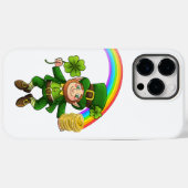 Lucky Bitcoin Rainbow Leprechaun Case-Mate iPhone Hülle (Rückseite (Horizontal))