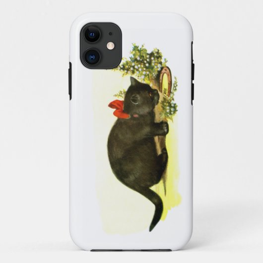 Lucky Black Cat Case-Mate iPhone Hülle (Rückseite)