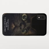 Lucky Black Cat Case-Mate iPhone Hülle (Rückseite (Horizontal))