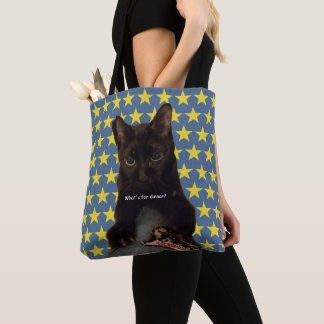 Lucky Black Cat w/stars 2way Tasche