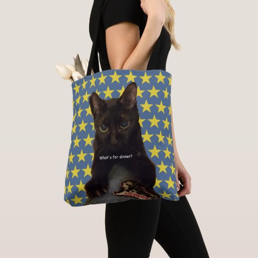 Lucky Black Cat w/stars 2way Tasche (Von Nahem)