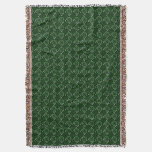 Lucky Blanket St Patrick's Lucky Throw Blanket Decke (Vorderseite Vertikal)
