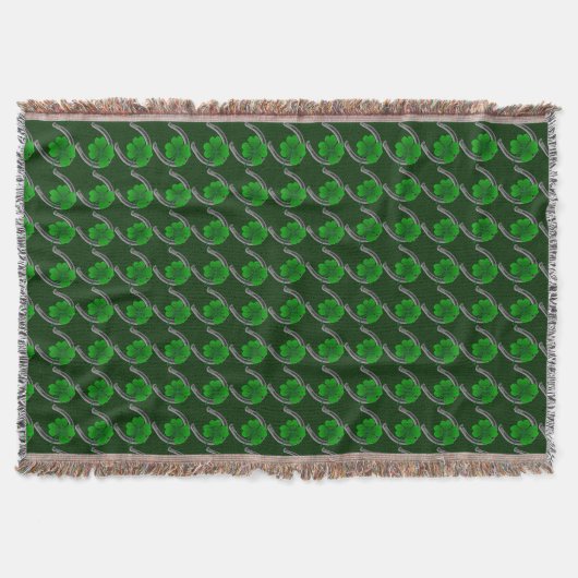 Lucky Blanket St Patrick's Lucky Throw Blanket Decke (Vorderseite)