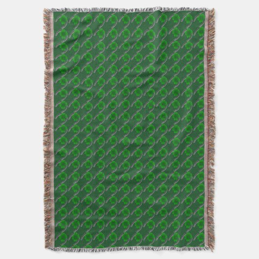 Lucky Blanket St Patrick's Lucky Throw Blanket Decke (Vorderseite Vertikal)