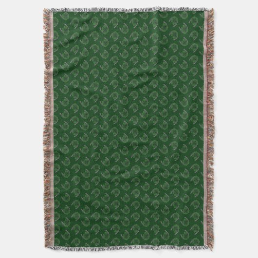 Lucky Blanket St Patrick's Viel Glück Throw Blanke Decke (Vorderseite Vertikal)