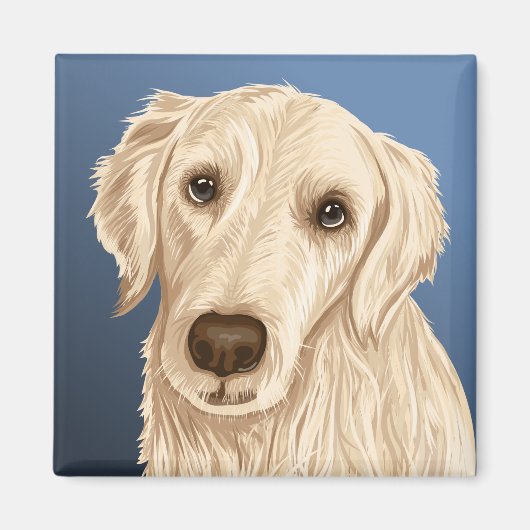 Lucky (Blätter) Magnet (Vorne)