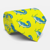 Lucky Blue Fish 1 Krawatte (Gerollt)