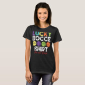 Lucky Bocce Ball Bocce Ball Player T-Shirt (Vorne ganz)