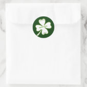 Lucky Bocce Ball Runder Aufkleber (Tasche)