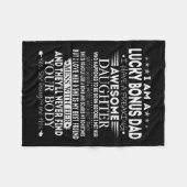 Lucky Bonus Vater T-Shirt von den Phantastischen T Fleecedecke (Vorderseite (Horizontal))