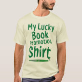 Lucky Book Werbeaktion Fun Writer Design T-Shirt (Vorderseite)