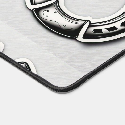 "Lucky Break" Schreibtischunterlage (Ecke)