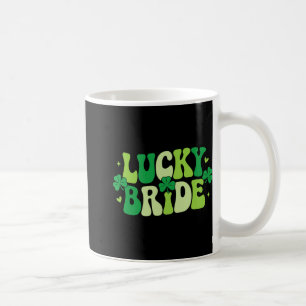 Lucky Bride Groom Paare Matching Wedding St Patr Kaffeetasse