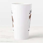 Lucky Brittany Spaniel Milchtasse (Vorderseite)