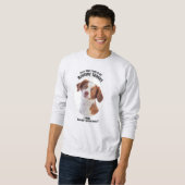 Lucky Brittany Spaniel Sweatshirt (Vorne ganz)