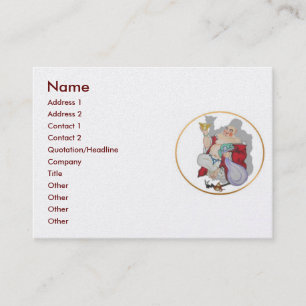 Lucky Buddha Business Card Visitenkarte