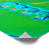 "Lucky Buddha Poster" Poster (Ecke)