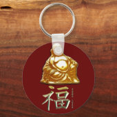 Lucky BUDDHA Serie Schlüsselanhänger (Vorderseite)