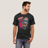 Lucky Buffalo Casino Slot Machine BUFFALOOOOO Gamb T-Shirt (Vorne ganz)