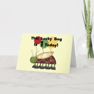 Lucky Bug ist ein Geburtstagsgeschenk Karte