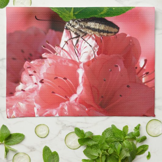 Lucky Butterfly Küchentuch (Gefaltet)