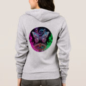 Lucky Butterfly Vegas Nights Hoodie ✨ 🦋 (Rückseite)