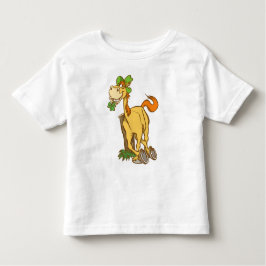 Lucky Cartoon Horse St Patrick's Day KidsT-Shirt Kleinkind T-shirt