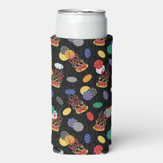 Lucky Casino Dice Selters Dosenkühler (Seltzer Vorderseite)