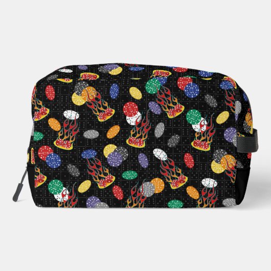 Lucky Casino Dice Waschbeutel (Rückseite)