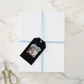 Lucky Cat Art – Maneki Neko with Gold Coin Geschenkanhänger (Mit Garn)