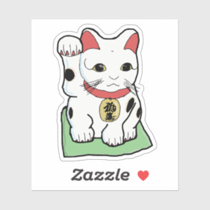 Lucky Cat Aufkleber
