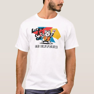 Lucky Cat [ CC-CatCow ] T-Shirt