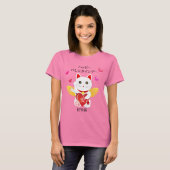 Lucky Cat Cupid T-Shirt (Vorne ganz)