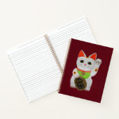 Lucky Cat Feng Shui Notebook Planner Notizblock (Innenseite)