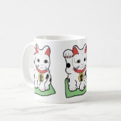 Lucky Cat Kaffeetasse (Vorderseite Links)