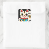 Lucky cat Maneki Neko Aufkleber (Tasche)