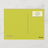 Lucky Cat- Maneki Neko - Beckoning Postkarte (Rückseite)