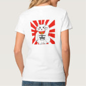 Lucky Cat- Maneki Neko - Beckoning T-Shirt (Rückseite)