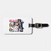Lucky Cat Maneki Neko – Japanese Fortune Cat  Gepäckanhänger (Vorderseite horizontal)